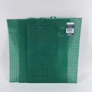 Needloft Plastic Mesh Canvas Christmas Green Lot Of 3