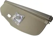 GUERBEIS Rear Trunk Cargo Cover,Fit For Volkswagen,Fit For VW,Fit For Golf, SV Sportsvan 2016-2021 Shield Shade Curtain Partition Board Privacy safety Vehicle Cargo Shield(Beige)