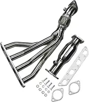 daili store Exhaust Manifold Header For 2002-2006 Compatible With Mini Compatible With Cooper S Hatchback Convertible 1.6L R50 R52/53
