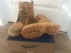 Blundstone 992 Men's Wheat Steel Toe Safety Zip Sided Work Boot