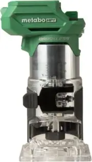 Metabo HPT 18V MultiVolt Cordless Trim Router | Tool Only - No Battery | Variabl