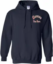 Chicago Fire Department Pullover Hoodie Arch Left Chest Embroidery As Seen On TV