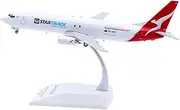 Pre-Built Model Aircraft 1:200 18CM Luxury Model Collectible Airplanes for Qantas Cargo B737-400 VH-XNH Static Replica Aircraft Miniature Airplane Model