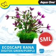 Aqua One Ecoscape Small Rana Digitos Green/Purple (28267)