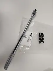 SK Tools USA 1/2” Drive Knurled Handle Flex Head Breaker Bar 16” Long 41652 NEW