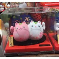 在飛比找蝦皮購物優惠-(日本帶回)茶果子日本招財貓 日本貓 畢業禮物 太陽擺手款 