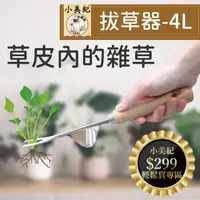 在飛比找momo購物網優惠-【小美紀】不鏽鋼-拔草器4L(拔草 除草工具 除草 鋤草 