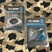 NEW HK Army Action Sports Goggle/Barrel Camera Mount Package-2 Mounts-Sil/Blue