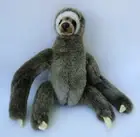 Hansa Three Toed Sloth Plush Stuffed Animal # 4284 Realistic New RARE