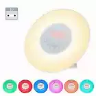 Wake Up Light Alarm Clock Sunrise/Sunset Simulation Digital Clock With FM 2 AU