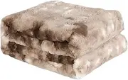[DREAMZ] Tie-Dyed Fleece Throw Blanket 500GSM Lightweight Double-Sided Luxury Faux Fur 100% Polyester Short Plush Fuzzy Soft Fluffy Blanket for Bed,Fleece Sofa, Couch, All-Season