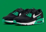 Nike Air Max 90 Black Stadium Green - Size US13 Brand New