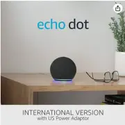 Echo Dot (4th generation) International Version Smart speaker w/ Alexa Charcoal