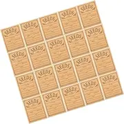 Gadpiparty 100pcs Resealable Paper Envelopes for Vegetable Seed Collection Lightweight Blank Storage Packets for Custom Labeling and Organizing Small Items