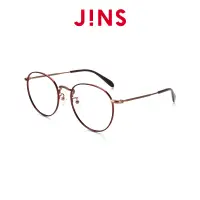 在飛比找樂天市場購物網優惠-【JINS】 Classic Slim 雕花金屬細框眼鏡(A