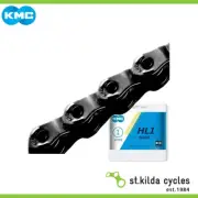 KMC Bike Chain - Hl1 Wide - Single Speed - 1/2" X 1/8" X 100L - Black