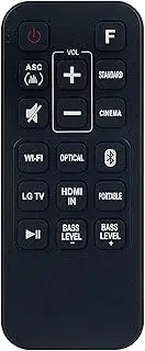AKB74815351 Replace Remote Control Compatible with LG Sound Bar Soundbar SH6 DSH7