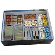 Folded Space Game Box Inserts Organiser Divider For Fields Of Arle TTRPG