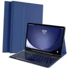 Keyboard Case for Galaxy Tab A9 Plus Case with Keyboard, Samsung Navy Blue