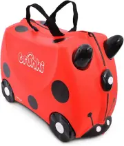 Trunki 0092-GB01 Harley Ladybird Ride-On Suitcase, Red
