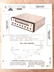 Original NOS Sams Photofact 458-11 - HARMAN-KARDON TP-200 STEREO PREAMP TUNER