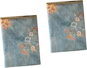 VILLFUL 2pcs Practical Book Sleeve Book Cloth Binding Cover Protector No Tools Required Easy to Assemble