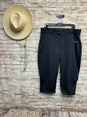 Nike Engineered Black Knit Softball Capris Women’s XL - NWT