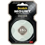 Scotch Indoor Mounting Tape 1.3cm x 1.9m