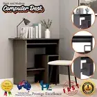 Modern Home Office Computer Writing Desk Workstation Table Storage Shelf Student