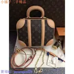 二手 LV MINI LUGGAGE 迷你款行李箱 M44581 走秀款 限量 MONOGRAM 傳統花紋款