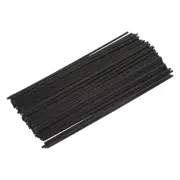 Fiber Reed Diffuser Sticks 7"x4mm for Aroma Fragrance Black Pack of 100