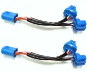 Splitter Wire P 9004 HB1 Two Harness Head Light Bulb Female Socket Replacement (for: Volvo)