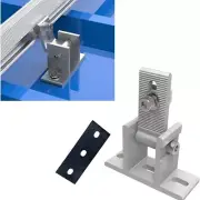Solar Panel Rotatable-Elevation With Angle Bracket Roof Mounting Attachment