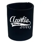 Auntie Since 2010 - Funny Novelty Stubby Holder