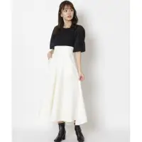 在飛比找蝦皮購物優惠-WILLSELECTION 日本代購 白色珍珠口袋長裙