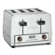 Waring WCT805B Slot Toaster w/4 Slice Capacity & 1 1/8W Product Opening, 208v/ph