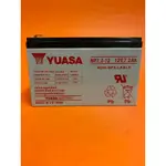 中部消防賣場-YUASA 台灣湯淺鉛酸電池24V7.2AH 閥調密閉式鉛酸電池 高率型 受信總機廣播主機電池