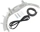 Dryer Bearing Kit Compatible with GE Dryer Contains Top Bearing WE3M26 Drum Felt