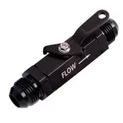 Aeroflow Shut Off Valve -10AN, AF1000-10BLK