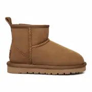 Australian Shepherd UGG Kids Mini Classic Boots - Chestnut