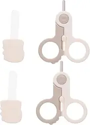 ASAKKURA 1 Set Nail Clipper Set Nail Safety Scissor for Nail Kit Nail Grooming Kit Nail Trimming Kit Nail File Tool for Care Grooming Kit