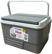 Portable Ice Box 3 qt, Cooler, keeps drinks cool or warm, with handle, Darnaware