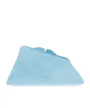 The Attico 8.30 Oversized Clutch Bag One size blue