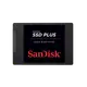 SanDisk PLUS Solid State Drive 2TB, SR545/SW450MB/s, 3Y SSD固態硬碟