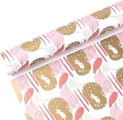 Wrapping Paper Cute Style Book Cover Wrapping Paper Environmental Protection Material for Adult Children (Color : C)