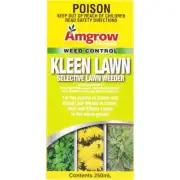 Weed Killer Amgrow KLEEN LAWN Selective Lawn Weeder 250ML