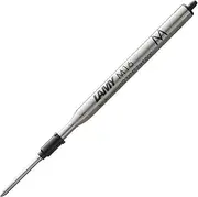 LAMY M16 Ballpoint Pen Large Capacity Metal Refill – Original Replacement Refill for All Lamy Ballpoint Pen Models – Indelible – Medium Line Width in Ink Colour Black