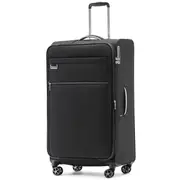 Tosca Vega 81 cm 4-Wheel Spinner Suitcase - Black
