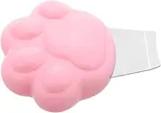 HEATSHAKING Face Scrubber with Handle Manual Pore Cleaning Tool for Blackhead Removal and Spatula Compact Exfoliating Skin Scraper for Face and Nose Design
