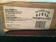 Skywalker Trampoline 36-Inch Mini Hopper Green Padded Handle And Frame Pad